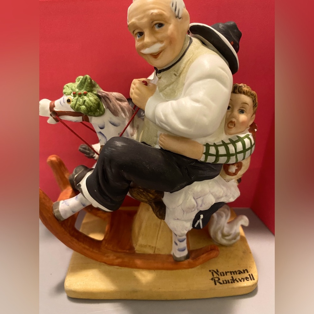 *SALE* Norman Rockwell ‘Gramps at the Reins’ figurine